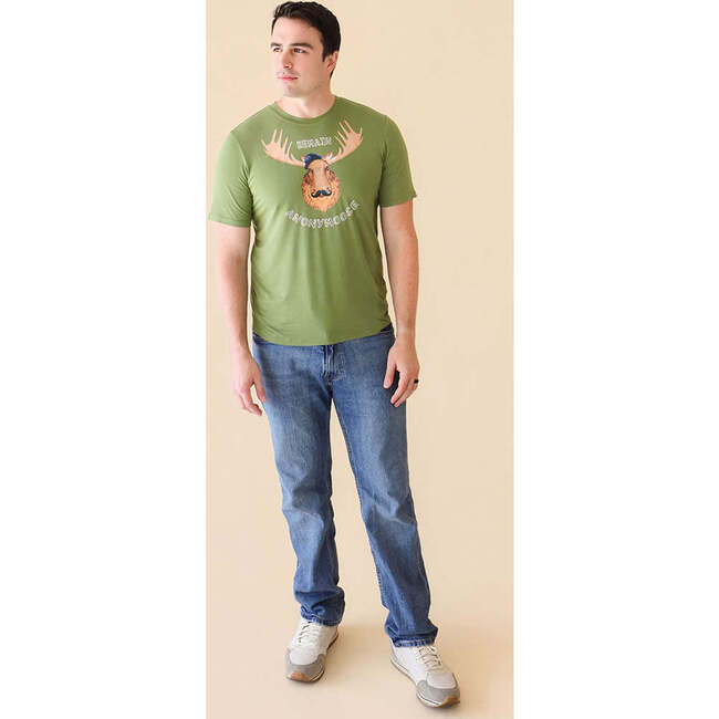 Dapper Moose Men's Classic Tee Green