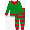 Jolly Elf Classic Pajama Set Green - Pajamas - 7 - thumbnail