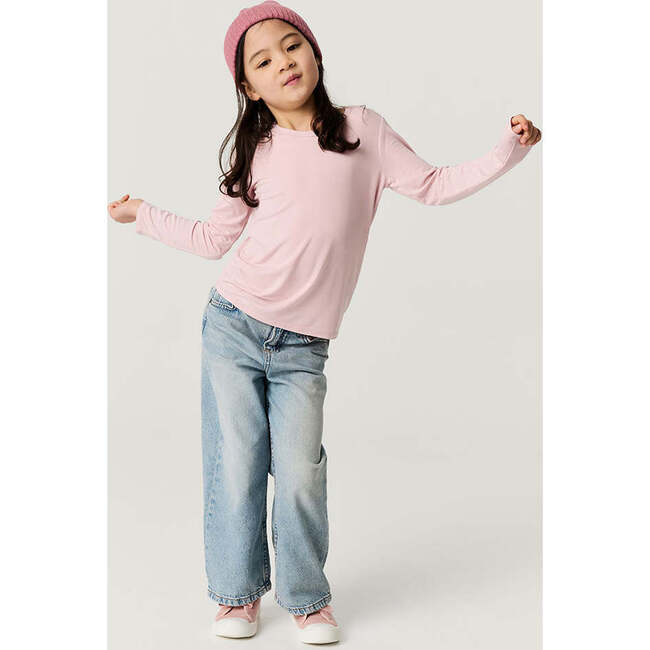 Delaney Blush Classic Shirt Pink - T-Shirts - 3