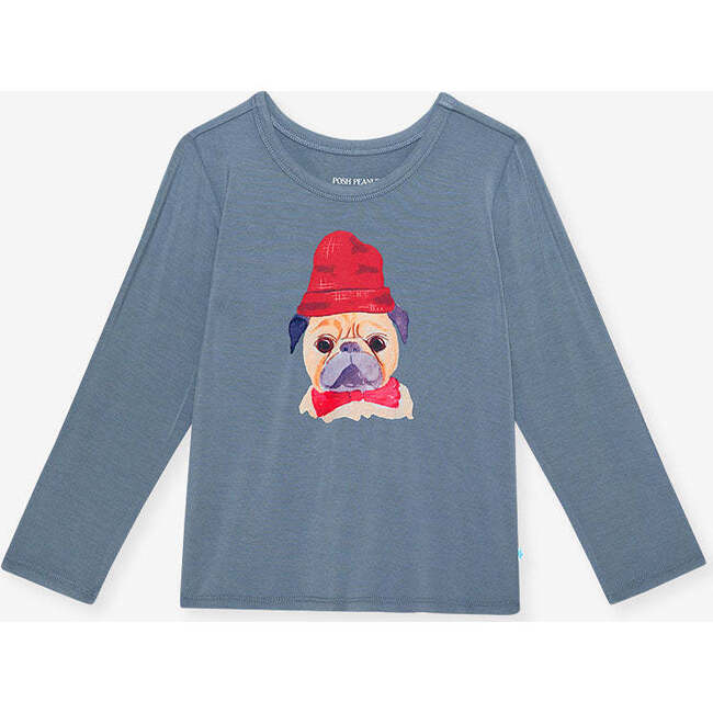 Cool Pug Classic Shirt Blue