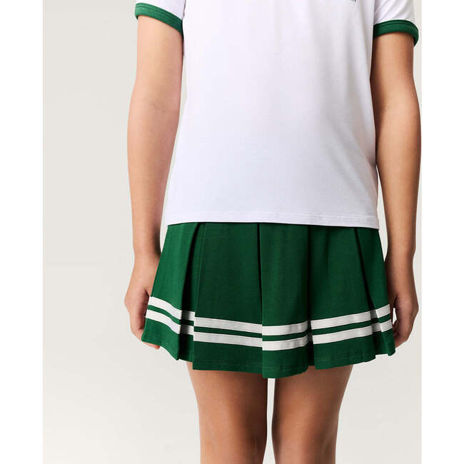 Emerald Varsity League French Terry Varsity Skort Green - Skirts - 6