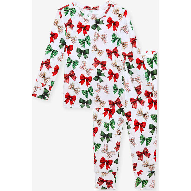 Christabel Classic Pajama Set White