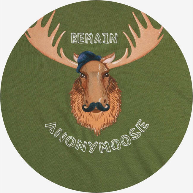 Dapper Moose Men's Classic Tee Green - T-Shirts - 5