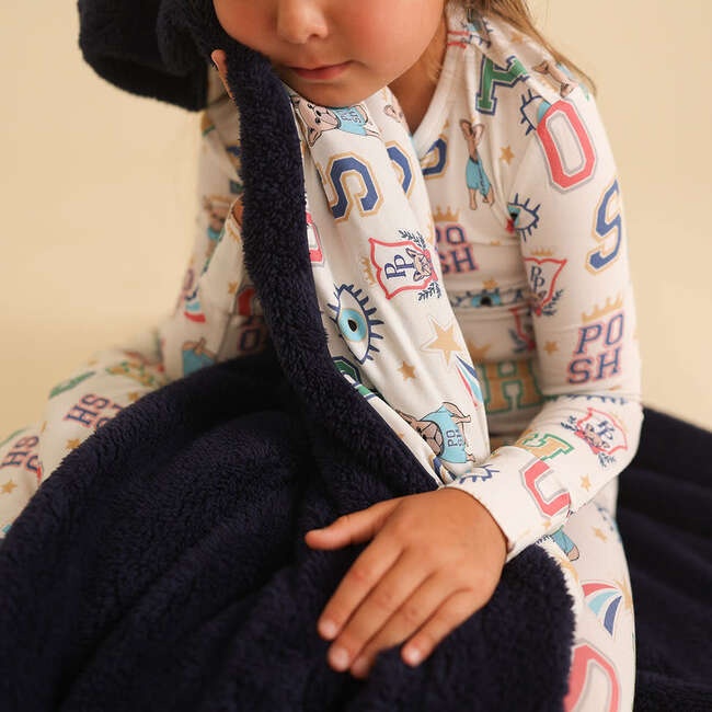 Brooke Luxe Plush Patoo® Blanket Beige