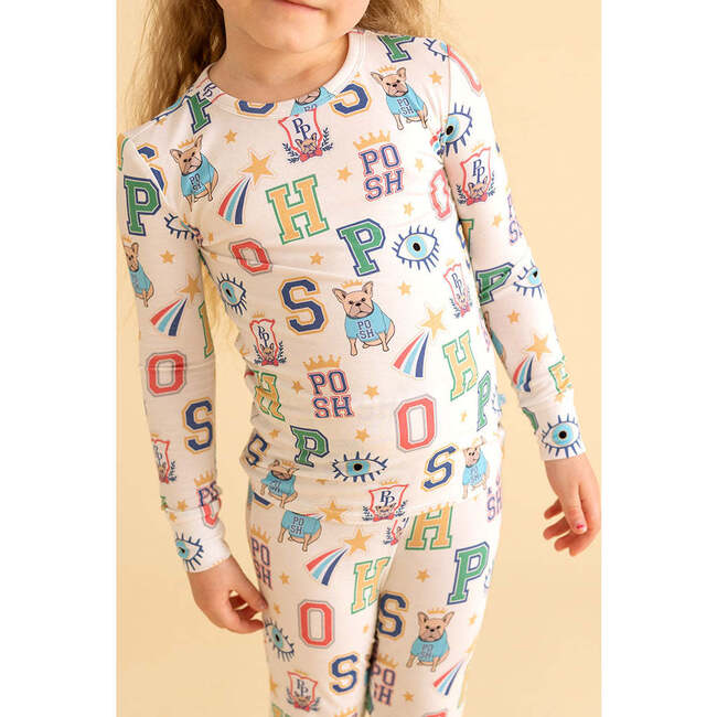 Brooke Classic Pajama Set Beige