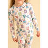 Brooke Classic Pajama Set Beige - Pajamas - 2