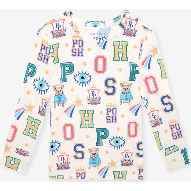 Brooke Classic Pajama Set Beige - Pajamas - 4