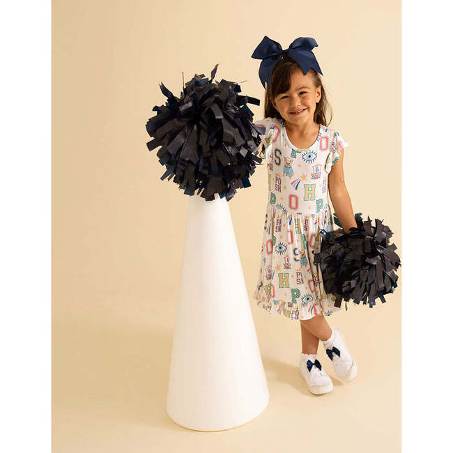 Brooke Ruffled Twirl Dress Beige - Dresses - 4