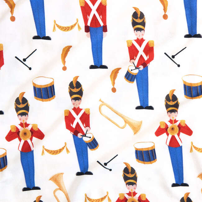 Bastian Footie Zippered One Piece Beige - Footie Pajamas - 4