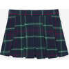 Augustus French Terry Pleated Skort Green - Skirts - 1 - thumbnail