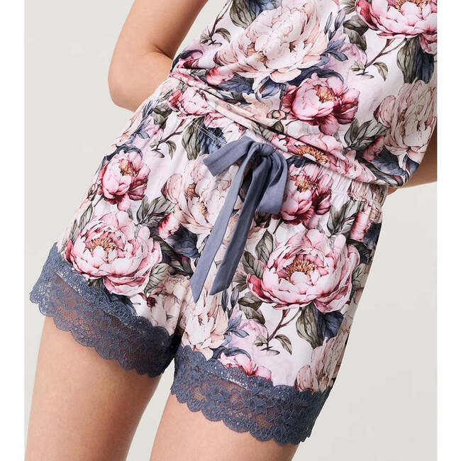 Aster Women's Lace Shorts Beige