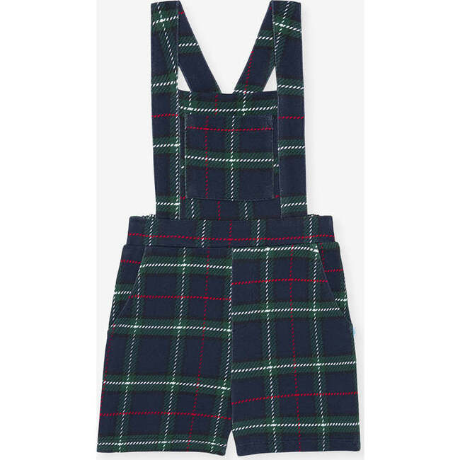 Augustus French Terry Short Overalls Green