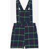 Augustus French Terry Short Overalls Green - Overalls - 1 - thumbnail