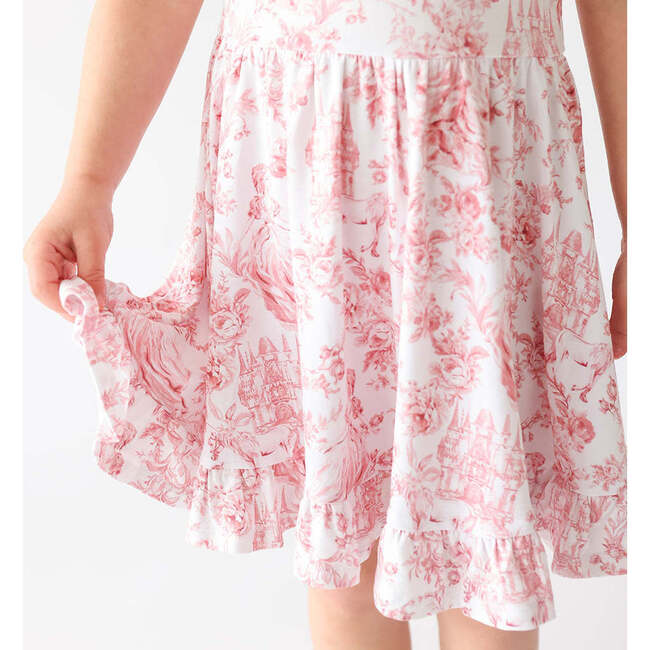 Antoinette Ruffled Twirl Dress White - Dresses - 3