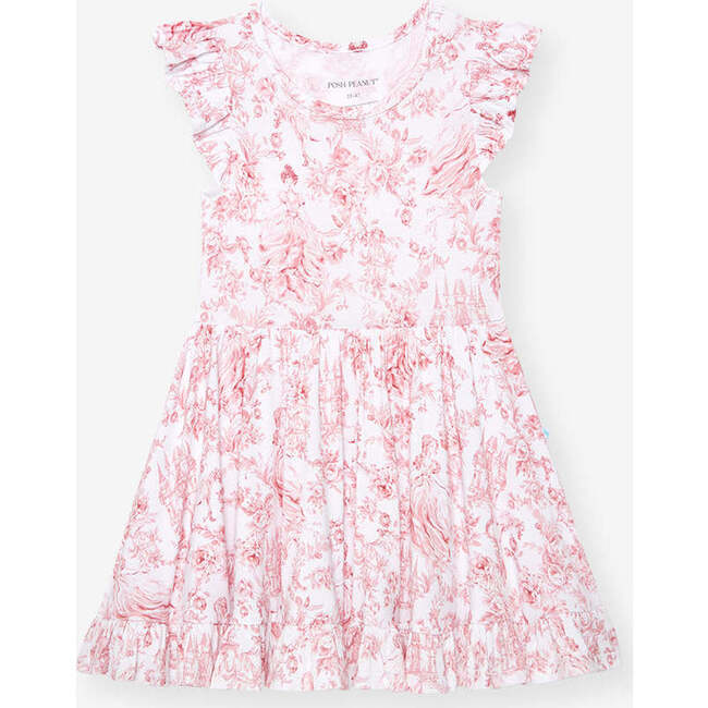 Antoinette Ruffled Twirl Dress White - Dresses - 4