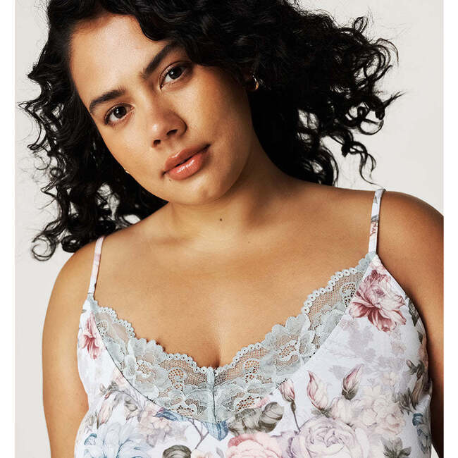 Amarantha Women's Lace Cami Blue - Tank Tops - 3