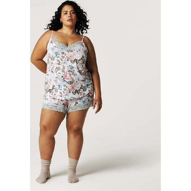 Amarantha Women's Lace Cami Blue - Tank Tops - 4