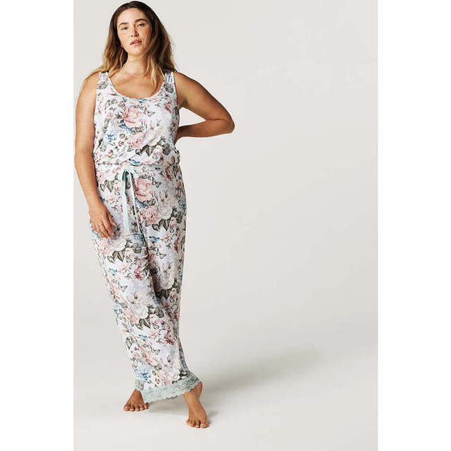 Amarantha Women's Lace Pajama Pants Blue - Pajamas - 5