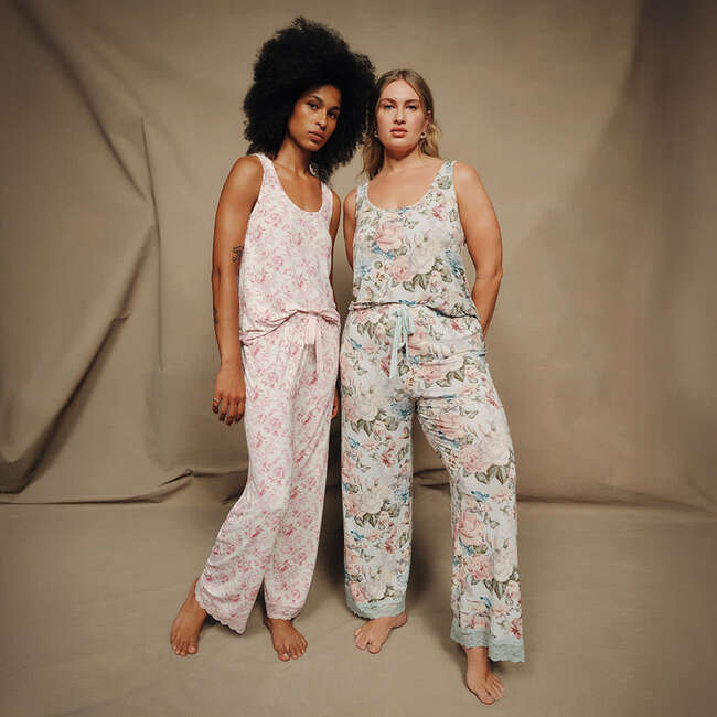 Amarantha Women's Lace Pajama Pants Blue - Pajamas - 6