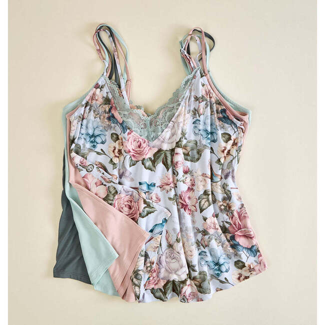 Amarantha Women's Lace Cami Blue - Tank Tops - 7