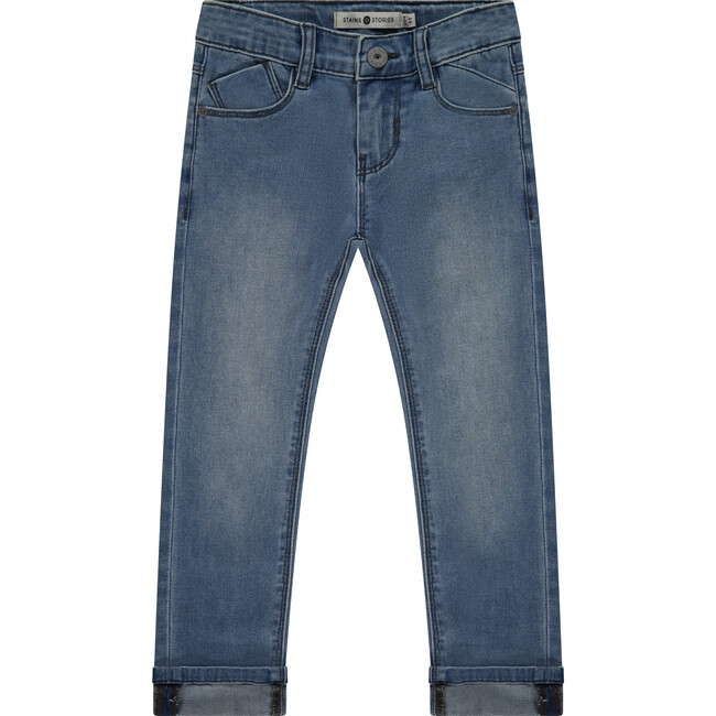 Mid Blue Classic Denim, Medium Blue Denim