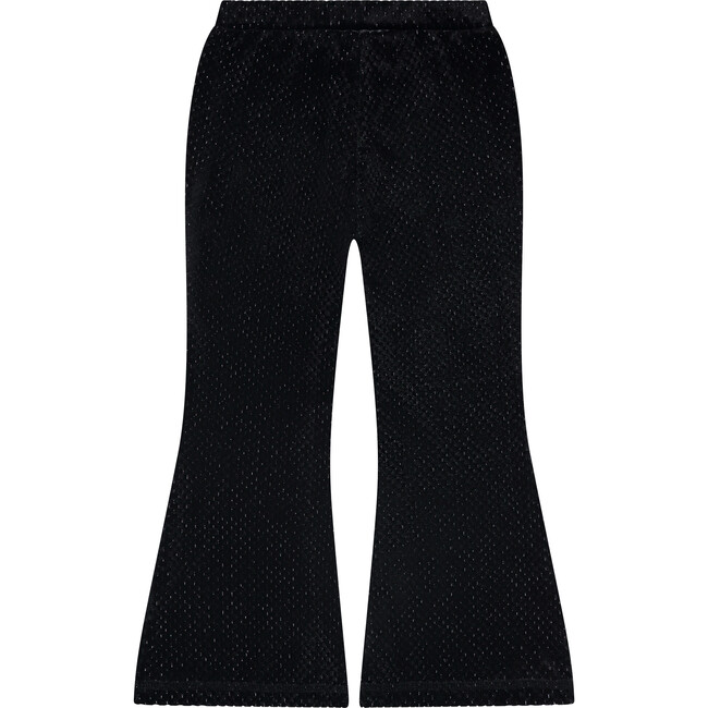 Sparkle Velvet Flare Pant, Blackboard