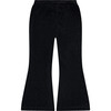 Sparkle Velvet Flare Pant, Blackboard - Pants - 2 - thumbnail