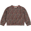 Multi-Floral Crewneck Sweatshirt, Antra - Sweatshirts - 1 - thumbnail