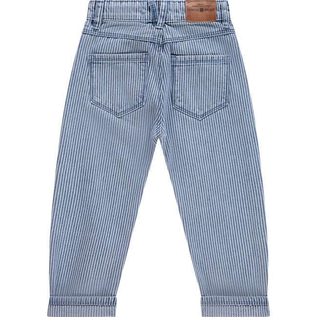 Pinstripe Straight Leg Jean, Night