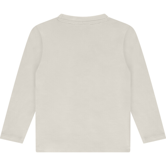 Weightlifting Tiger Long Sleeve T-Shirt, Off White