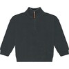Knit Quarter Zip Sweater, Antra - Sweaters - 1 - thumbnail