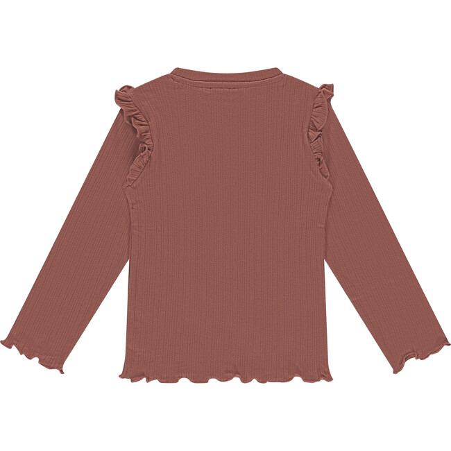 Ribbed Long Sleeve, Velvet Rose