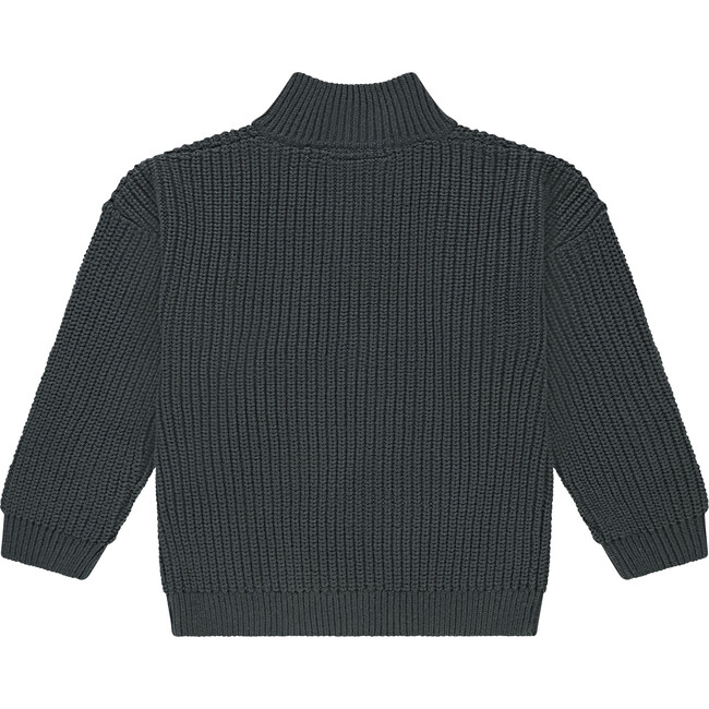 Knit Quarter Zip Sweater, Antra