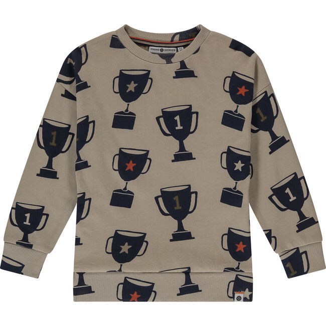 Allover Trophy Graphic Sweatshirt, Kit