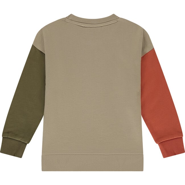 Colorblock Crewneck Sweatshirt, Kit