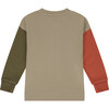 Colorblock Crewneck Sweatshirt, Kit - Sweatshirts - 2