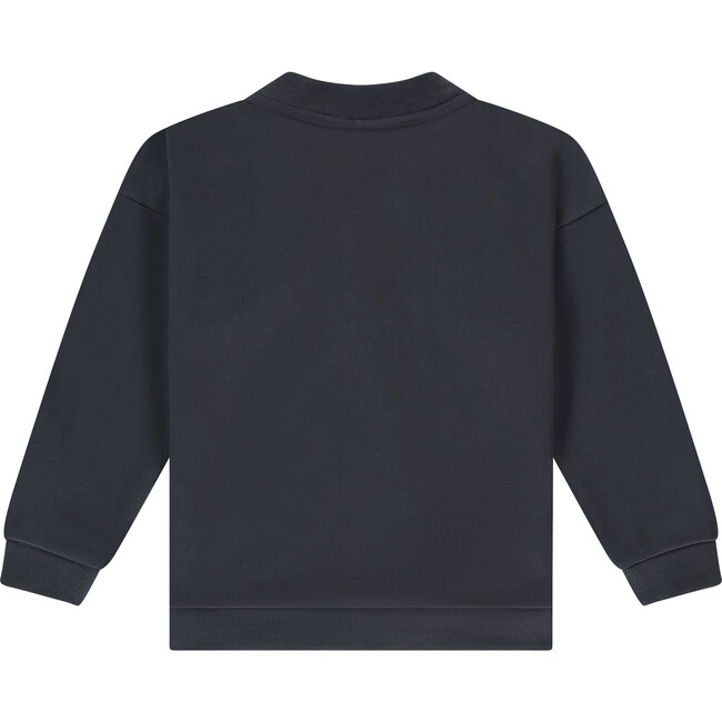 Basketball Emblem Polo Sweatshirt, Antra