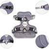 Arlo Adjustable Soft Padded No Pull Pet Harness with 3 Buckles and 3 Leash Clips, Grey - Collars, Leashes & Harnesses - 4