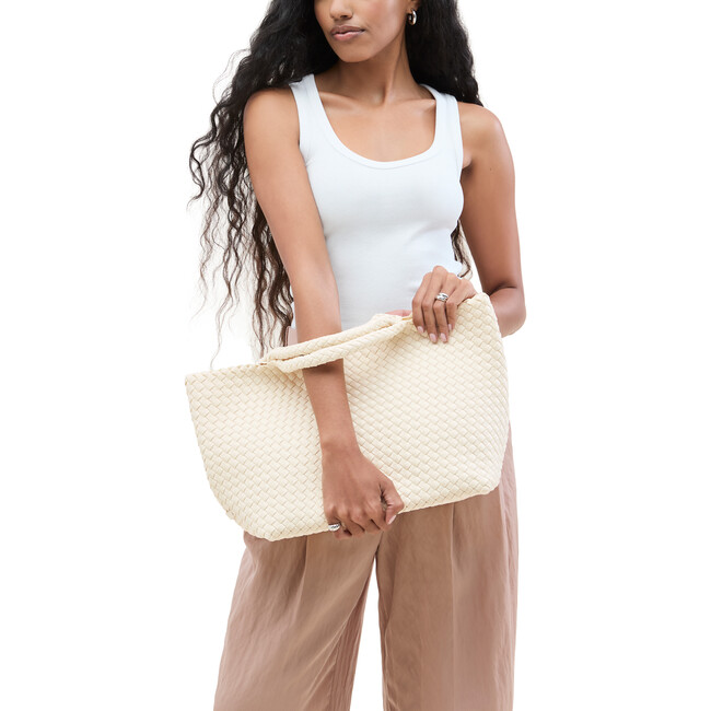 St. Barths Medium Tote, Salt