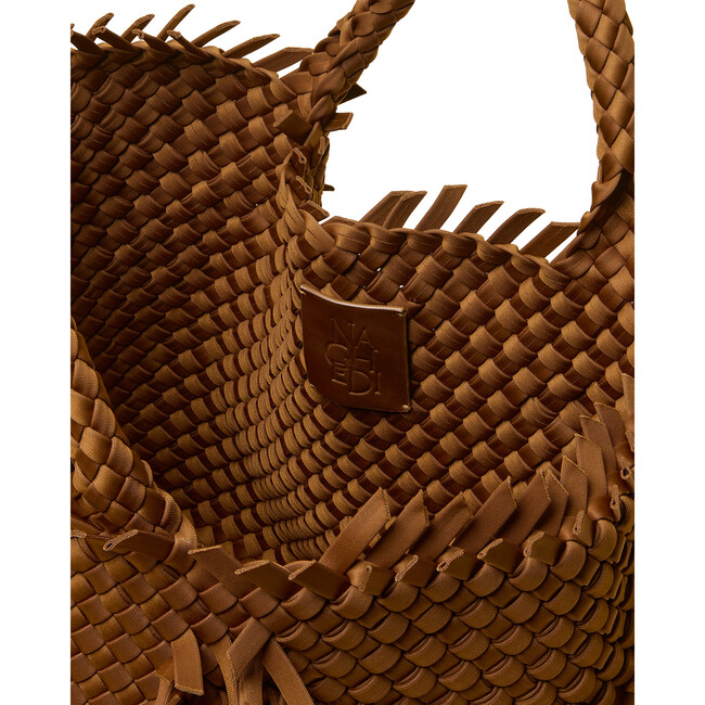 St. Barths Medium Tote Fray, Teak - Bags - 3