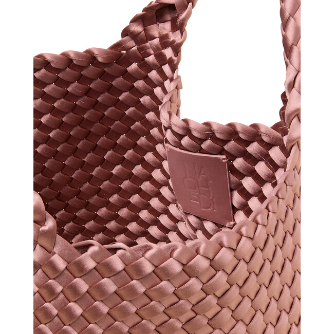 St. Barths Small Tote Satin, Daphne - Bags - 4