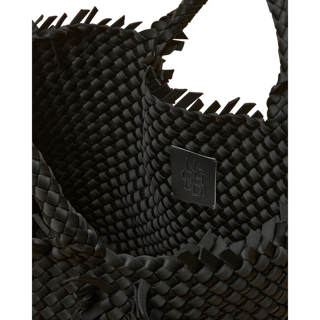 St. Barths Medium Tote Fray, Onyx - Bags - 3