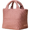 St. Barths Small Tote Satin, Daphne - Bags - 6