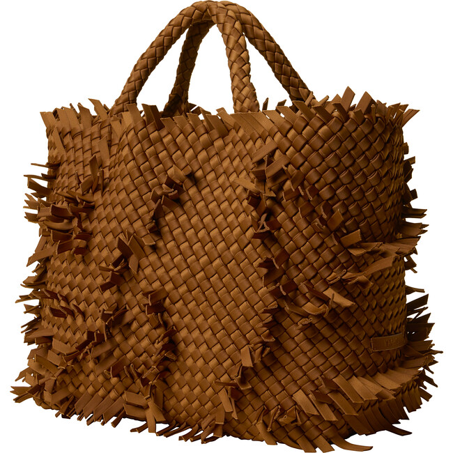 St. Barths Medium Tote Fray, Teak - Bags - 6