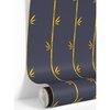 Navy & Gold Bamboo Traditional Wallpaper - Wallpaper - 1 - thumbnail