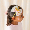 Princess Crown Tulle Bow Headband, Multi - Headbands - 3 - thumbnail