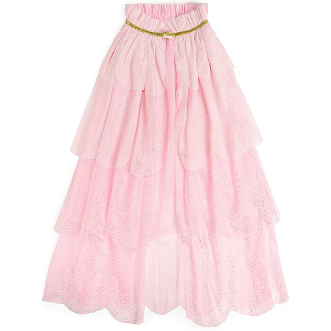 Pink Princess Tiered Cape, Pink
