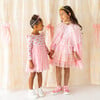Pink Princess Tiered Cape, Pink - Costume Accessories - 6 - thumbnail