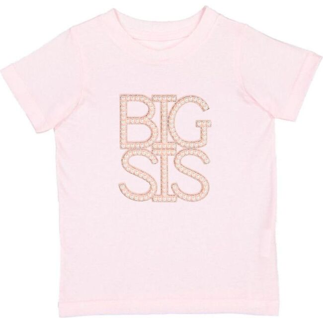 Big Sis Pearl Patch Short Sleeve T-Shirt, Ballet