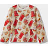 Snuggle Time Long Sleeve Tee, Multi - T-Shirts - 1 - thumbnail